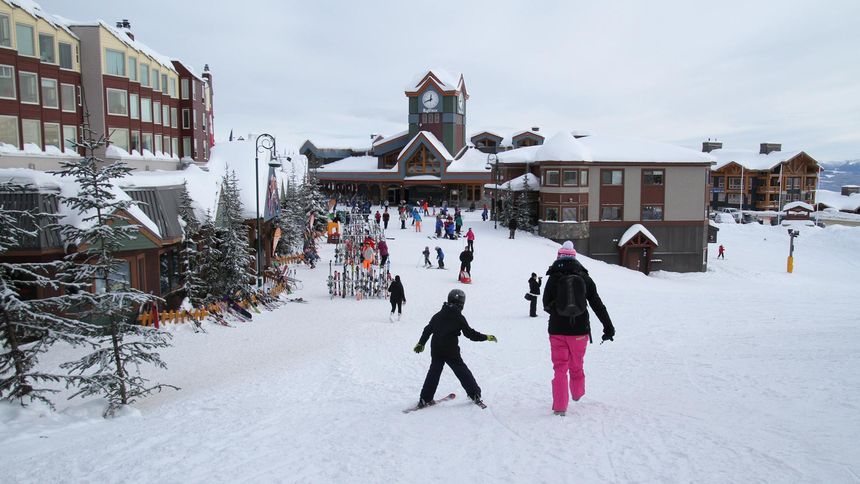 Big White ski in ski out village