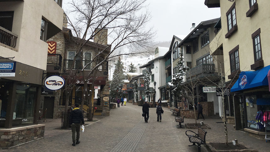 Bridge st in Vail Village