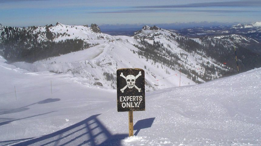 double black The Wall at Kirkwood