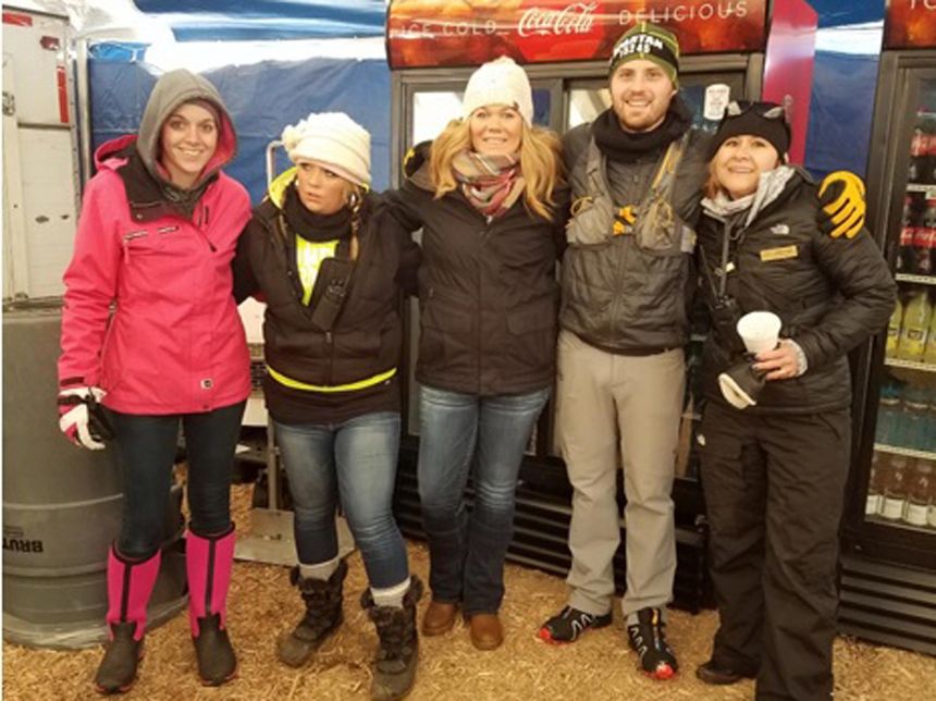Greek Peak Food and Beverage Team at Spartan Event