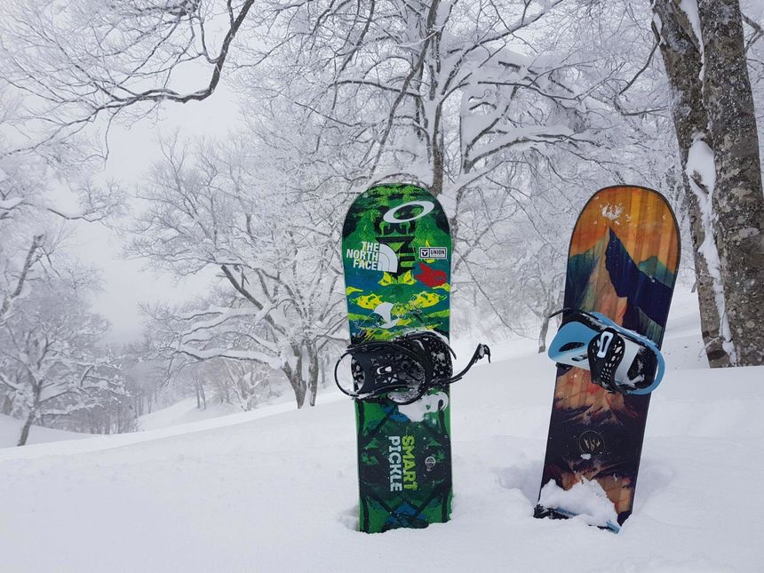 tree runs at Nozawa Onsen