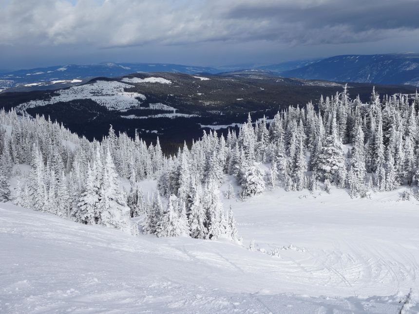 Sun Peaks ski resort Canada