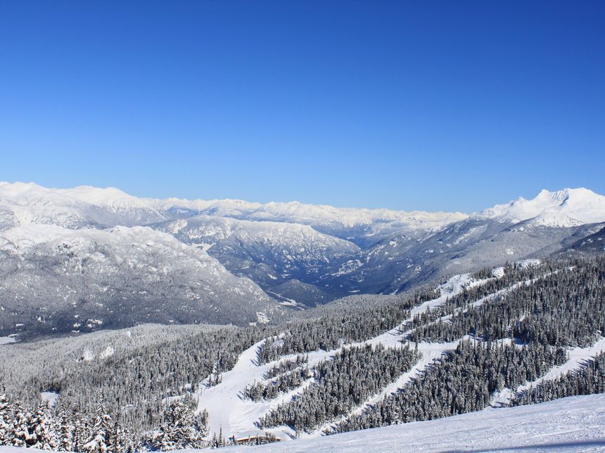 Whistler Blackcomb ski terrain