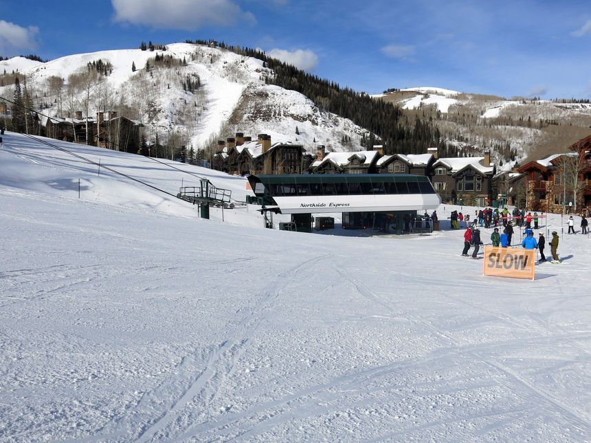 Northside Express chairlift Deer Valley