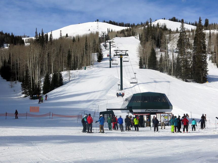 Empire Express chairlift Deer Valley