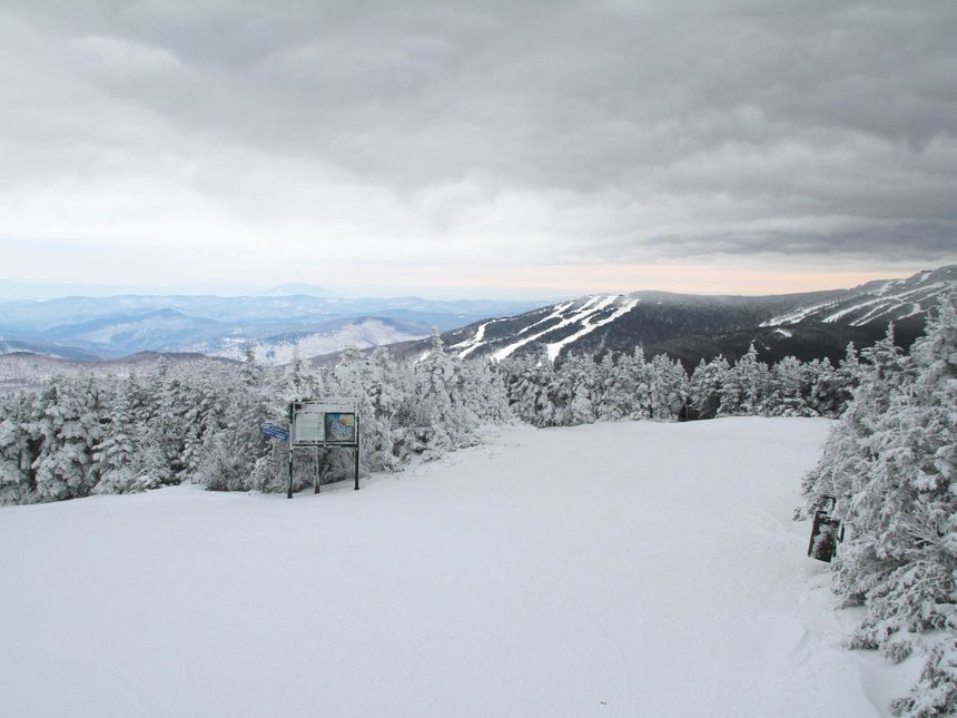 view of killington mountain from pico mountain