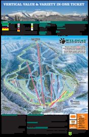 Wildcat Mountain Ski Resort map