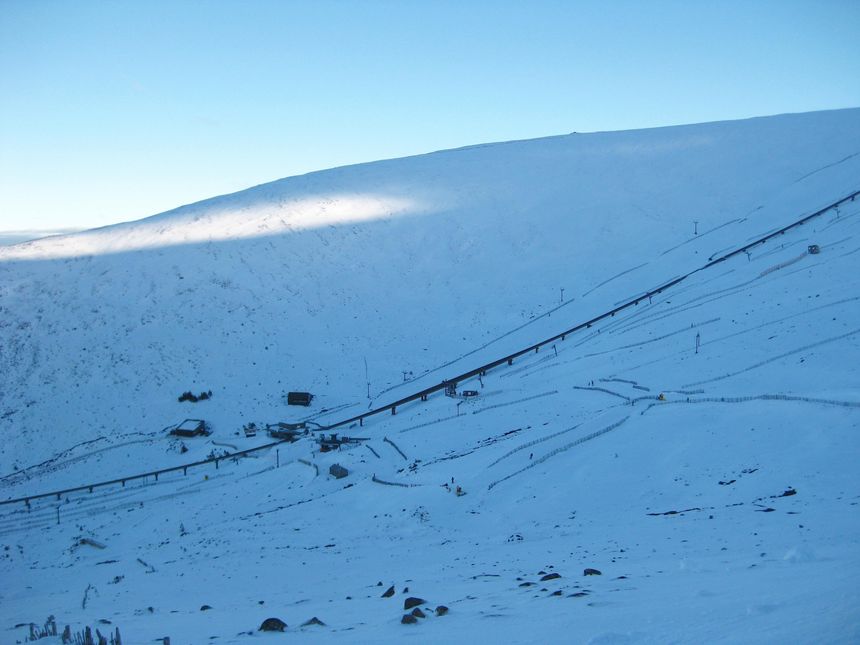 views cas side cairngorm mountain