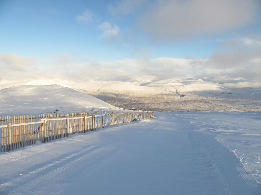 beginner trails plateau glencoe mountain