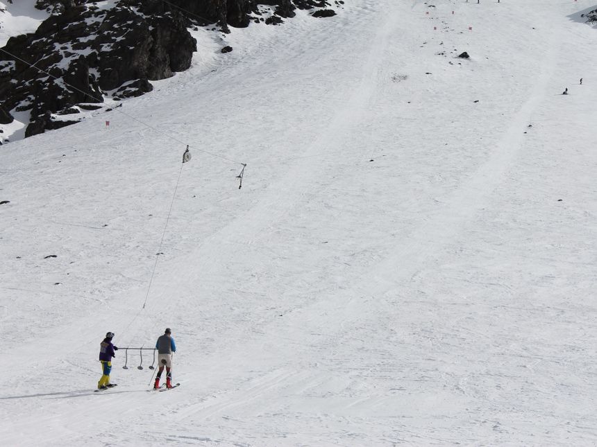 Roca Jack slingshot lift at Ski Portillo Chile