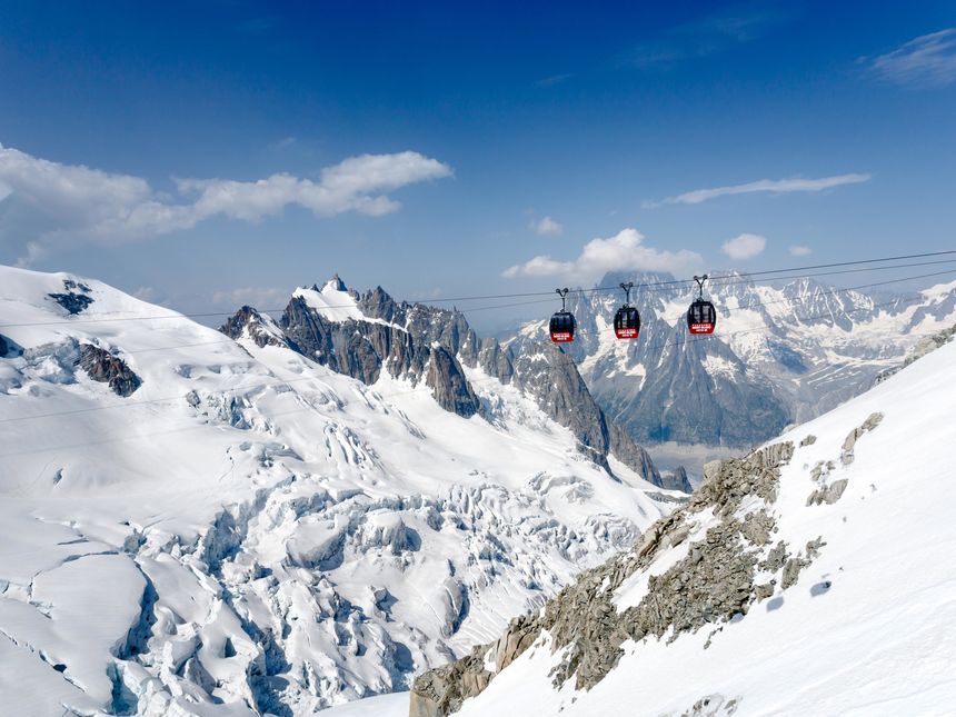 Chamonix ski resort France