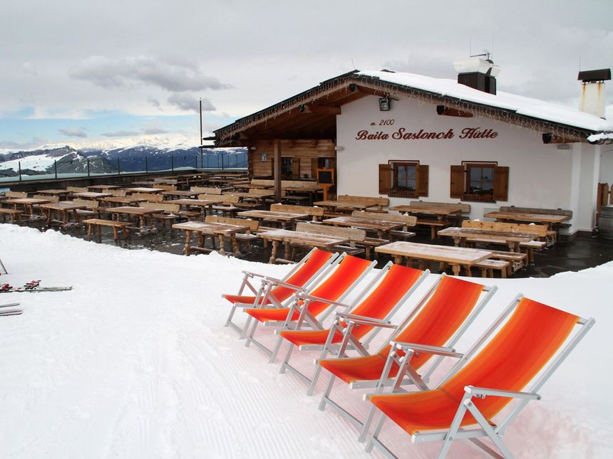 Baita Saslonch Hutte Selva Val Gardena