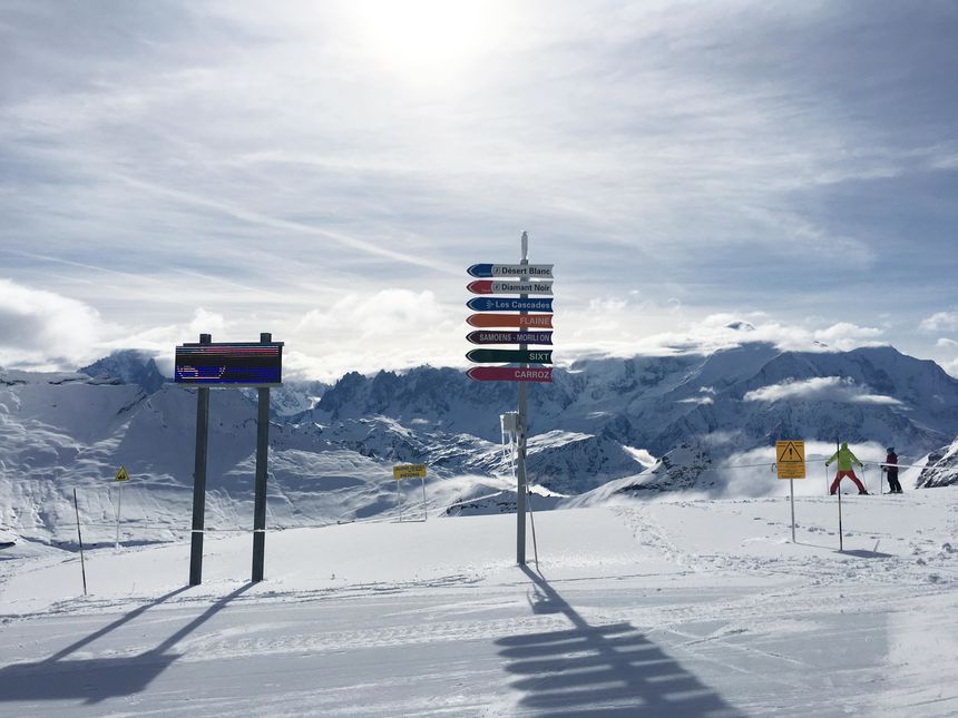 Grand Massif Ski Area French Alps