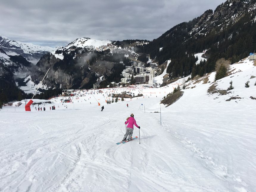 Flaine base area Grand Massif