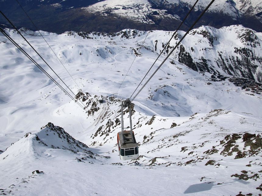 tram Les Arcs Paradiski France