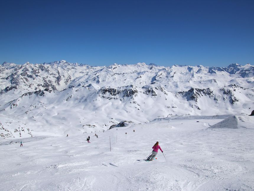 skiing Tignes Espace Killy
