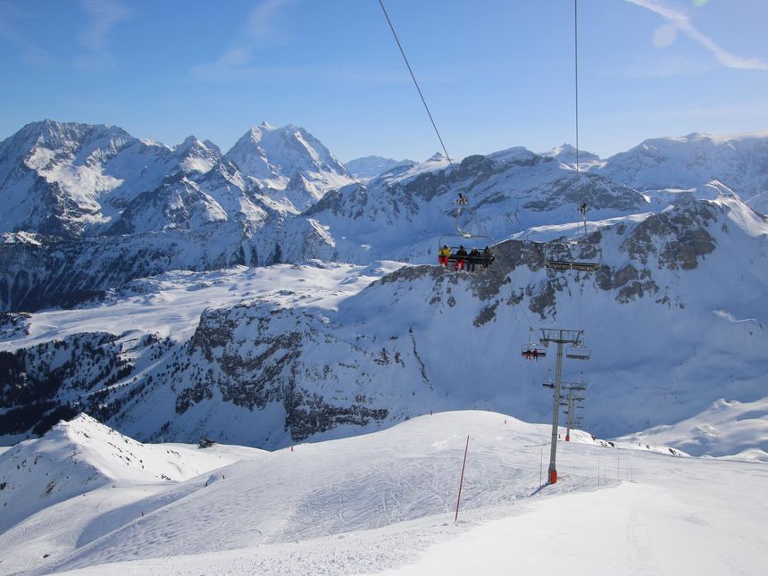 3 Vallees ski area
