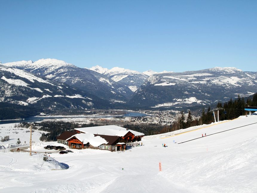 no crowds at Revelstoke mountain resort