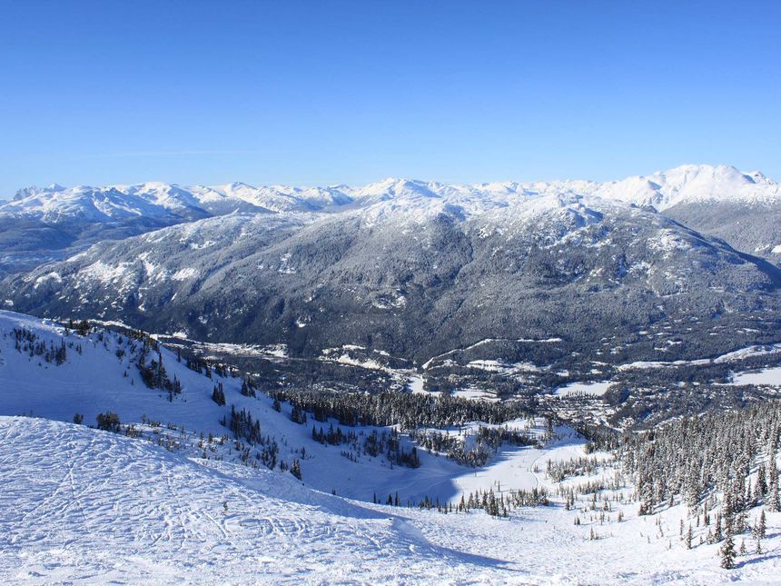 ski terrain Whistler Blackcomb