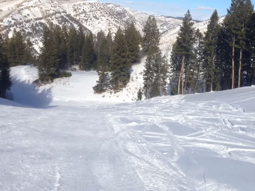 Pine Creek ski area Wyoming